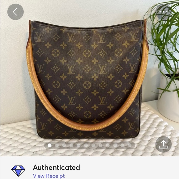LOUIS VUITTON Looping GM Shoulder Tote Bag Monogram - Picture 14 of 14